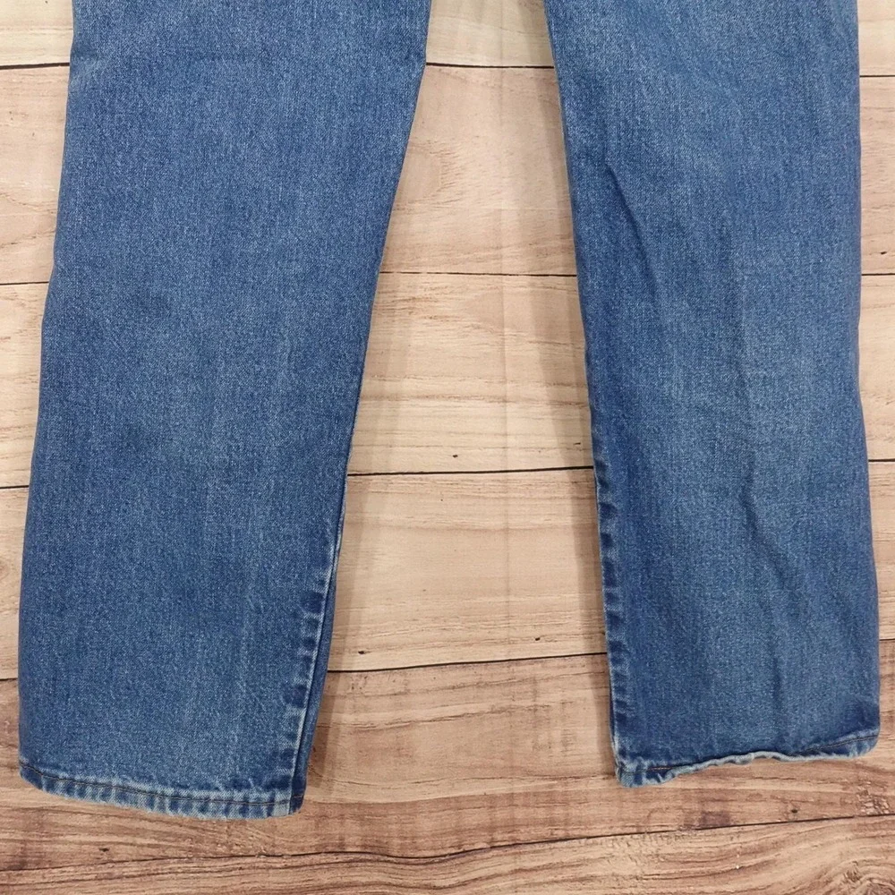 Vintage Wrangler Jeans 33x30 (34x32) Blue Medium Regular Fit Straight Denim